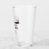 Verre Boire Maquillage d'eau Artiste Eyelash Lèvres rose (Gauche)