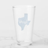 Verre Bois de Texas à grain de bois (Dos)
