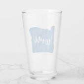 Verre Bois d'Oregon à la maison (Dos)