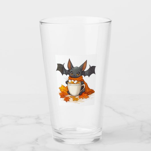 Verre Boisson à la citrouille de vampire (Devant)