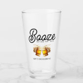 Verre Boisson avant la fête de Bachelorette de célibatai (Devant)