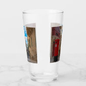 Verre Boîte vintage rouge à Malte (Gauche)