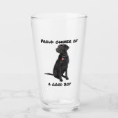Verre Bon Garçon Black Lab (Devant)