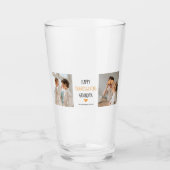 Verre Bon thanksgiving photo Collage moderne grand-père (Devant)