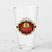 Verre - Bon thanksgiving - Turquie (Devant)