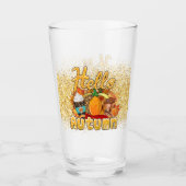 Verre Bonjour Personnaliser d'automne (Devant)