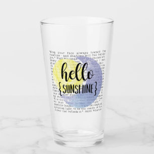 Verre Bonjour Sunshine