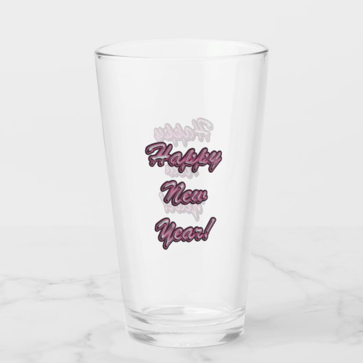 Verre Bonne année (Dos)