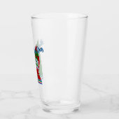 Verre Bonne Fête des pères TI Amo Papa, Je t'aime Papa (Gauche)