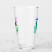 Verre "Bonne St. Patrick's Day" Shamrock vert (Gauche)