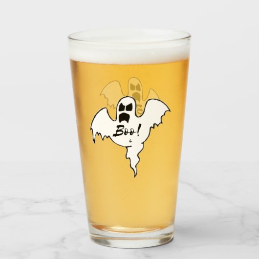 Verre Boo Ghost (Devant (rempli))