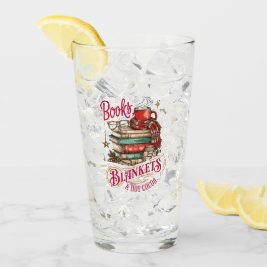 Verre Books Blankets and Hot Cocoa (Devant glace)