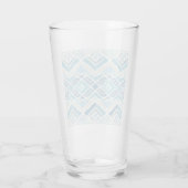 Verre Bord de mer/plage/bleu marine (Dos)