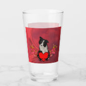 Verre Border collie mignon (Dos)