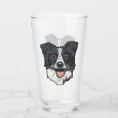 Verre Bordure Collie (Dos)