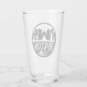 Verre Boston Skyline (Dos)