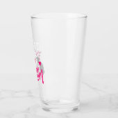 Verre Boston Terrier Chien Maman Propriétaire Cute Funny (Gauche)