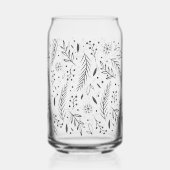 Verre botanique hivernal peut (Gauche)