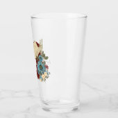 Verre bottes et fleurs beauté-modifiable (Gauche)