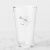 Verre Boucles de fléchettes manquées craquées cassées (Dos)