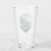Verre Bouclier du Parc national d'Acadia (Dos)