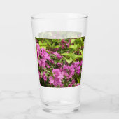 Verre Bougainvillées tropicales violettes (Dos)