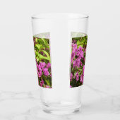 Verre Bougainvillées tropicales violettes (Gauche)