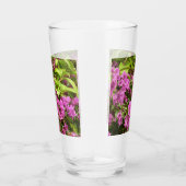Verre Bougainvillées tropicales violettes (Droite)