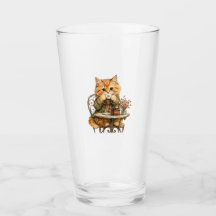 bougie chat mignon, étiquette chaton drôle, chat f