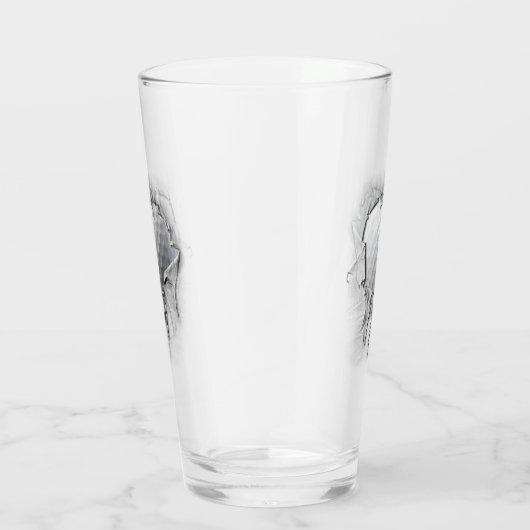 Verre Boule de golf déchirée (Droite)