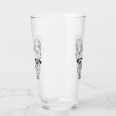 Verre Bouledogue de hippie (Gauche)