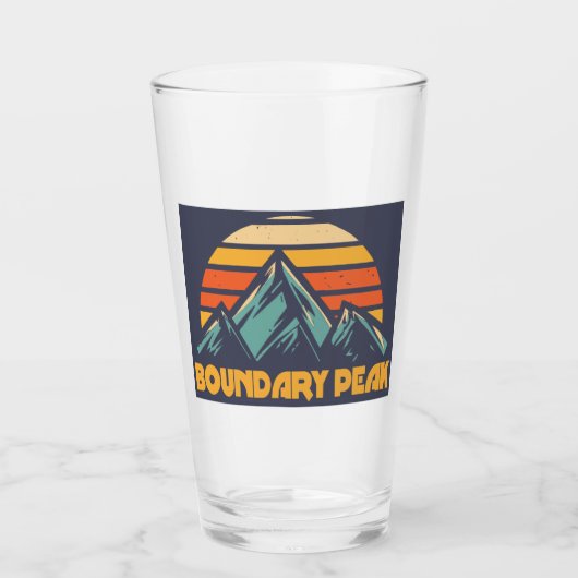 Verre Boundary Peak Nevada Retro Turquoise (Devant)