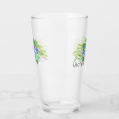 Verre Bouquet floral (Gauche)