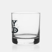 Verre Bourbon de whisky sauvage (Gauche)