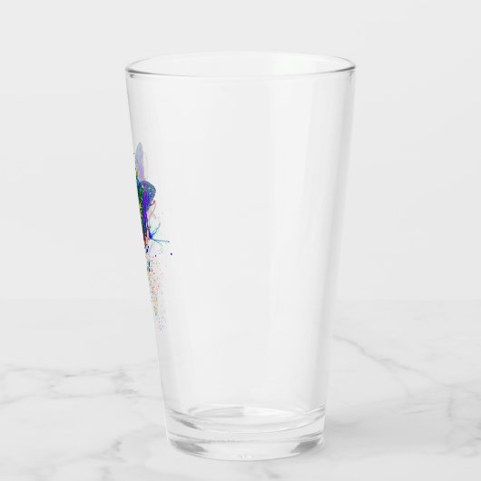 Verre Bouteille papillon (Gauche)