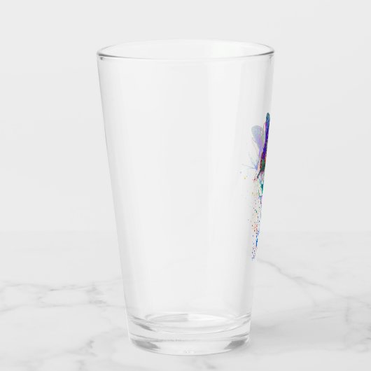 Verre Bouteille papillon (Droite)