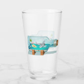 Verre Bouteille souvenir de dessin (Dos)