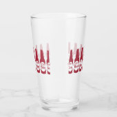 Verre Bouteilles de bière rouge (Droite)