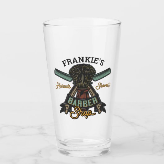 Verre Boutique de coiffure personnalisée Boutique de coi (Devant)