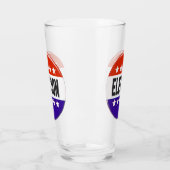 Verre Bouton Élection (Gauche)