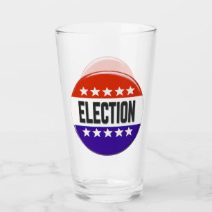Verre Bouton Élection