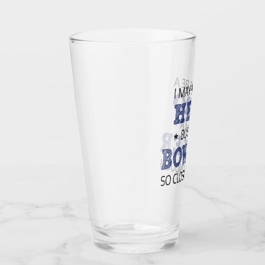 Verre Bowler Novelty (Droite)