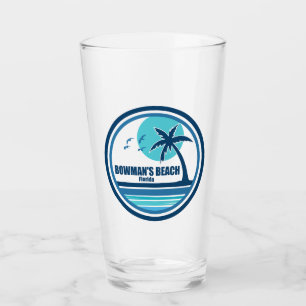 Verre Bowman's Beach Floride Palm Tree Birds