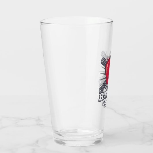 Verre Boxer champion de course (Droite)