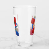 Verre Boxer Puppy Chien BOOM TEMPS À BOXERVILLE (Gauche)