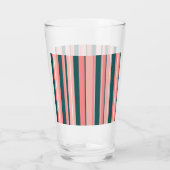 Verre Branché Moderne Boho Chic Retro Stripes (Dos)