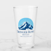 Verre Bridger Bowl Montana (Devant)