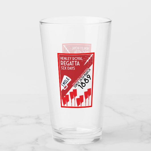 Verre British River Thames Regatta (Devant)