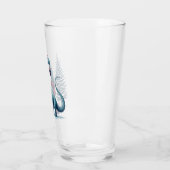 Verre Brontosaurus dinosaure de Noël (Gauche)