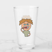 Verre Brossage des dents (Dos)